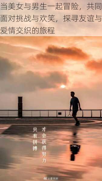 当美女与男生一起冒险,共同面对挑战与欢笑,探寻友谊与爱情交织的旅程