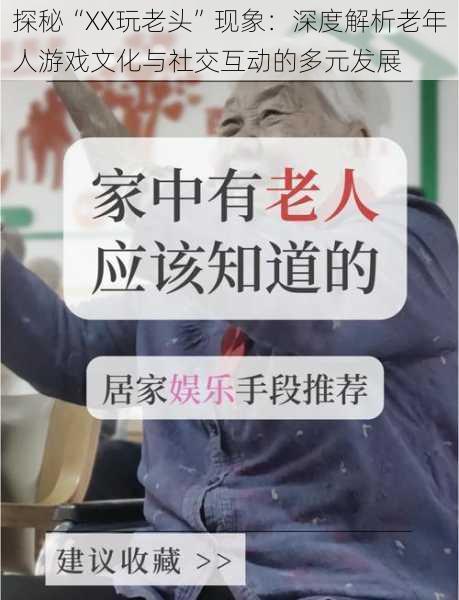 探秘“XX玩老头”现象：深度解析老年人游戏文化与社交互动的多元发展