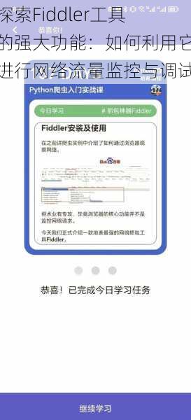 探索Fiddler工具的强大功能：如何利用它进行网络流量监控与调试