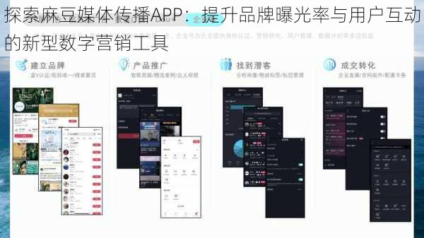 探索麻豆媒体传播APP：提升品牌曝光率与用户互动的新型数字营销工具