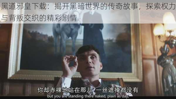 黑道邪皇下载：揭开黑暗世界的传奇故事，探索权力与背叛交织的精彩剧情