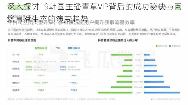 深入探讨19韩国主播青草VIP背后的成功秘诀与网络直播生态的演变趋势