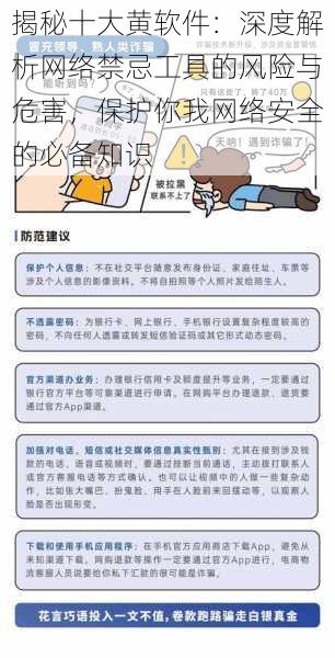 揭秘十大黄软件：深度解析网络禁忌工具的风险与危害，保护你我网络安全的必备知识