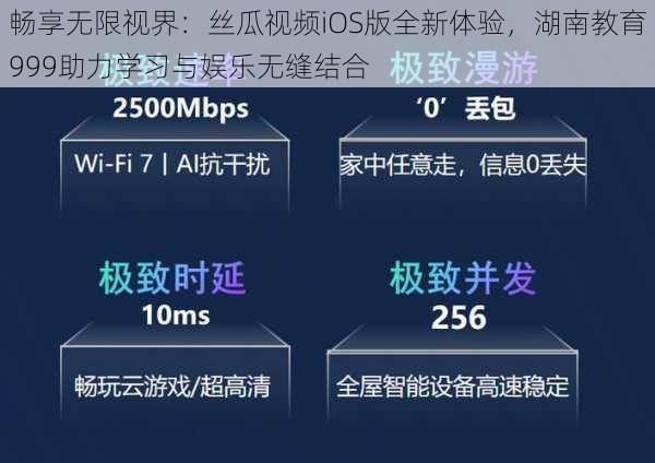 畅享无限视界：丝瓜视频iOS版全新体验，湖南教育999助力学习与娱乐无缝结合