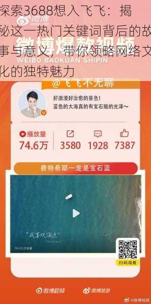 探索3688想入飞飞：揭秘这一热门关键词背后的故事与意义，带你领略网络文化的独特魅力