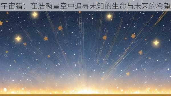 宇宙猎：在浩瀚星空中追寻未知的生命与未来的希望