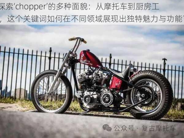 “探索‘chopper’的多种面貌：从摩托车到厨房工具，这个关键词如何在不同领域展现出独特魅力与功能？”