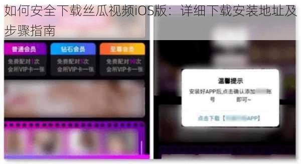 如何安全下载丝瓜视频iOS版：详细下载安装地址及步骤指南