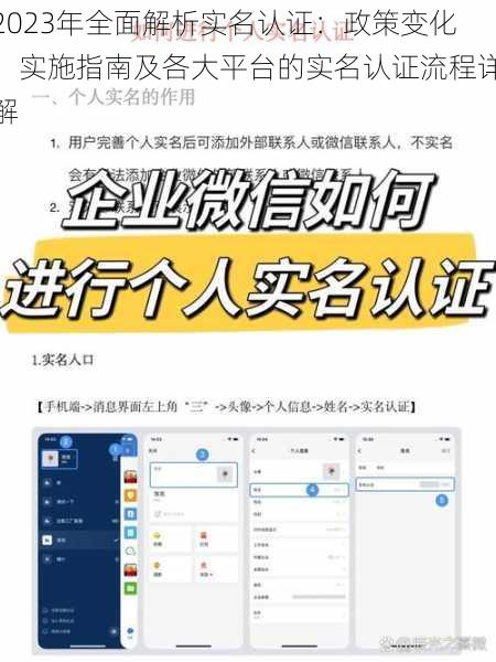 2023年全面解析实名认证：政策变化、实施指南及各大平台的实名认证流程详解
