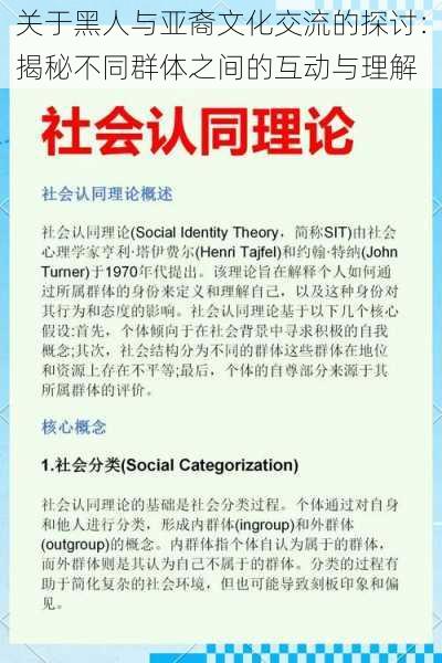 关于黑人与亚裔文化交流的探讨：揭秘不同群体之间的互动与理解