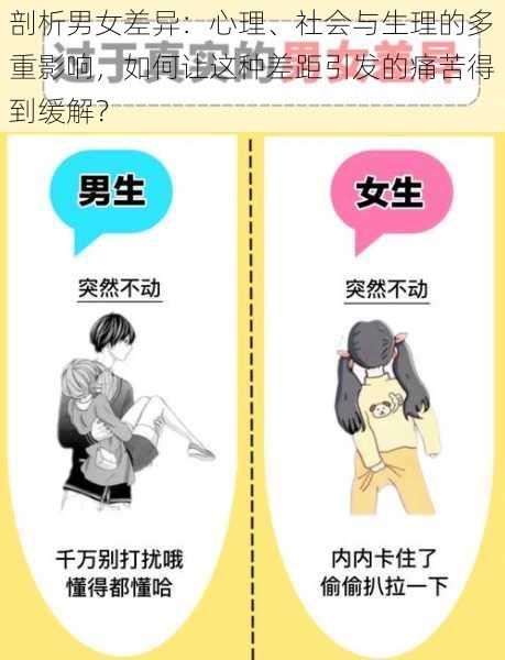 剖析男女差异：心理、社会与生理的多重影响，如何让这种差距引发的痛苦得到缓解？