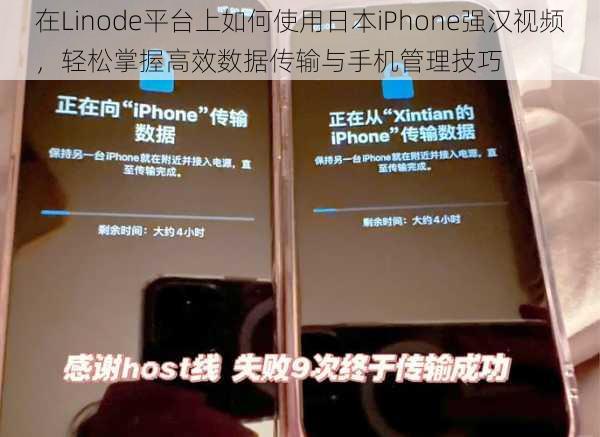 在Linode平台上如何使用日本iPhone强汉视频，轻松掌握高效数据传输与手机管理技巧