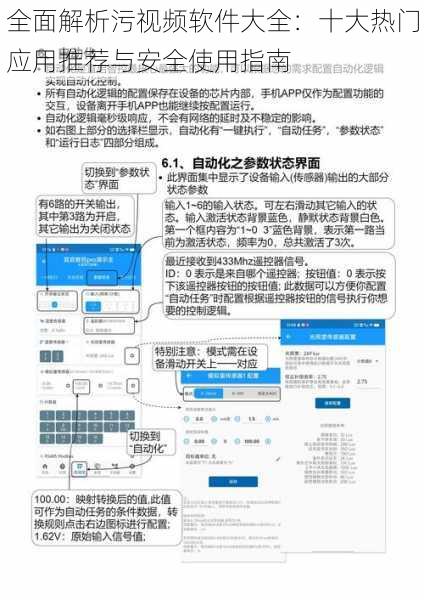 全面解析污视频软件大全：十大热门应用推荐与安全使用指南