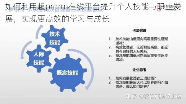 如何利用超prorm在线平台提升个人技能与职业发展，实现更高效的学习与成长