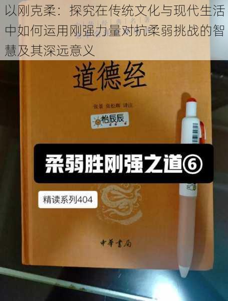 以刚克柔：探究在传统文化与现代生活中如何运用刚强力量对抗柔弱挑战的智慧及其深远意义