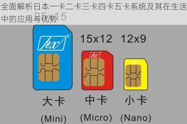 全面解析日本一卡二卡三卡四卡五卡系统及其在生活中的应用与优势
