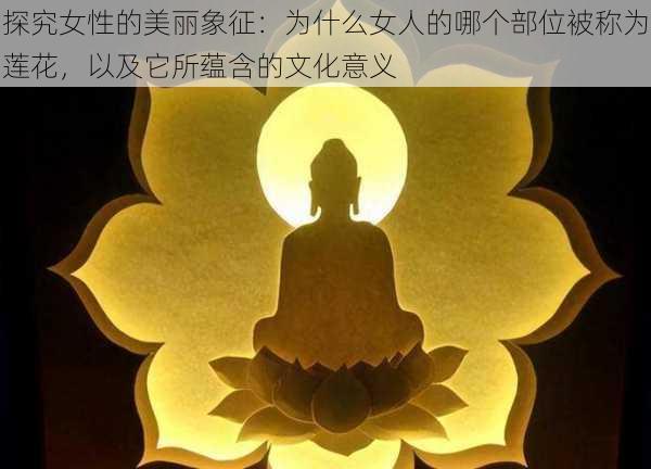 探究女性的美丽象征：为什么女人的哪个部位被称为莲花，以及它所蕴含的文化意义