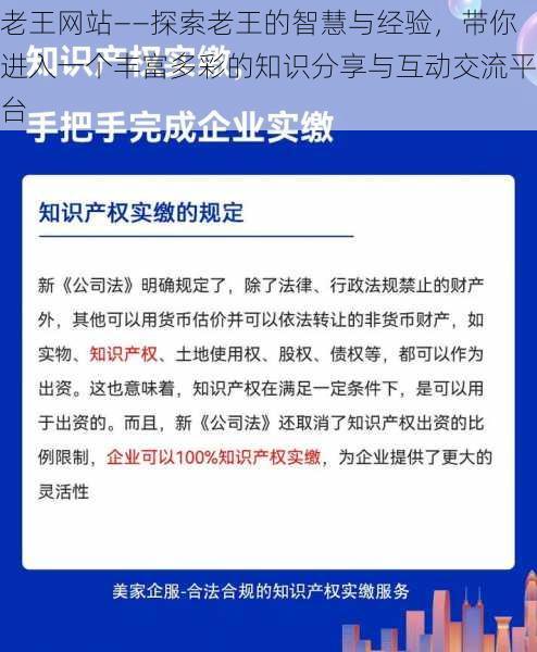 老王网站——探索老王的智慧与经验,带你进入一个丰富多彩的知识分享与互动交流平台