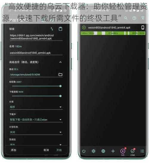 “高效便捷的乌云下载器:助你轻松管理资源,快速下载所需文件的终极工具”