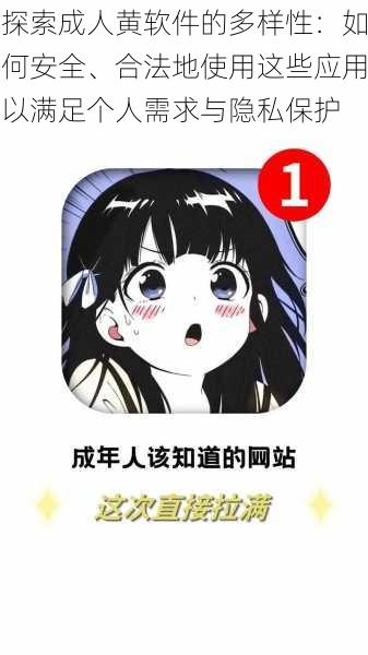 探索成人黄软件的多样性:如何安全、合法地使用这些应用以满足个人需求与隐私保护