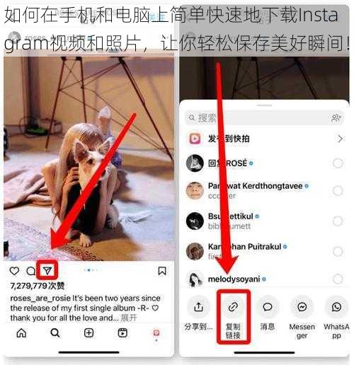 如何在手机和电脑上简单快速地下载Instagram视频和照片,让你轻松保存美好瞬间!