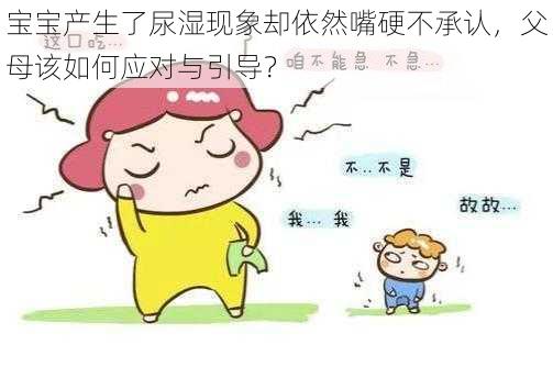 宝宝产生了尿湿现象却依然嘴硬不承认,父母该如何应对与引导?
