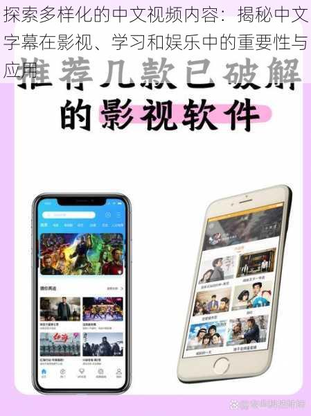 探索多样化的中文视频内容：揭秘中文字幕在影视、学习和娱乐中的重要性与应用