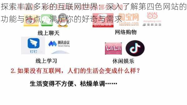 探索丰富多彩的互联网世界:深入了解第四色网站的功能与特点,满足你的好奇与需求