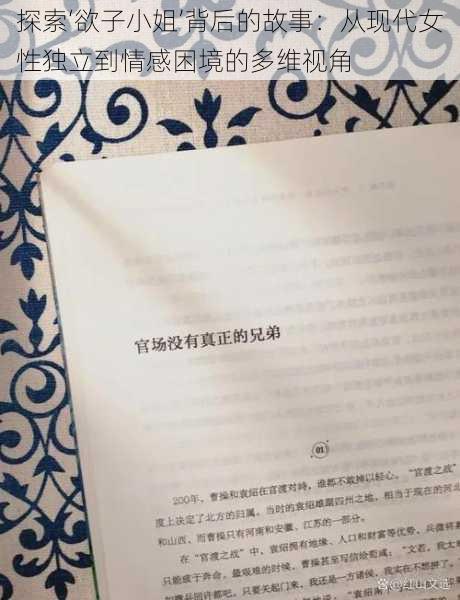 探索‘欲子小姐’背后的故事：从现代女性独立到情感困境的多维视角