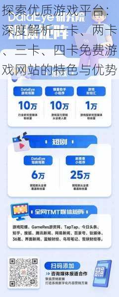 探索优质游戏平台：深度解析一卡、两卡、三卡、四卡免费游戏网站的特色与优势