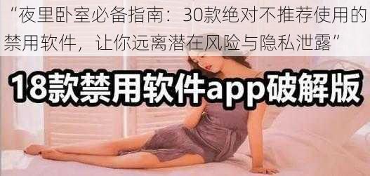 “夜里卧室必备指南:30款绝对不推荐使用的禁用软件,让你远离潜在风险与隐私泄露”