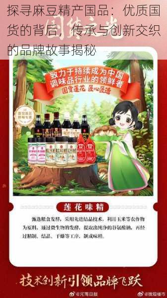 探寻麻豆精产国品:优质国货的背后,传承与创新交织的品牌故事揭秘