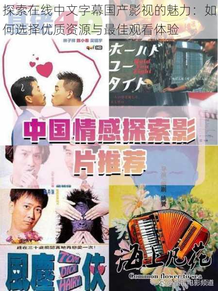 探索在线中文字幕国产影视的魅力:如何选择优质资源与最佳观看体验