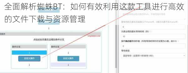 全面解析蜘蛛BT:如何有效利用这款工具进行高效的文件下载与资源管理