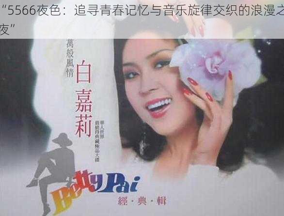 “5566夜色:追寻青春记忆与音乐旋律交织的浪漫之夜”